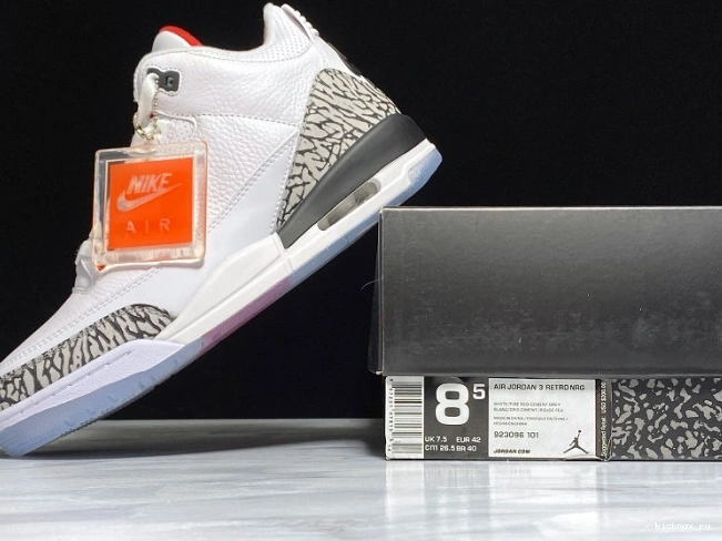 Rep 3 Air white Jordan NRG LINE
